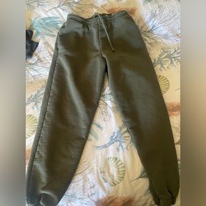 Pangaia Olive Green Jogger Pants